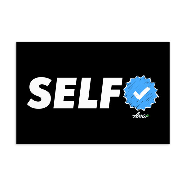 "Self Verified" Postcard